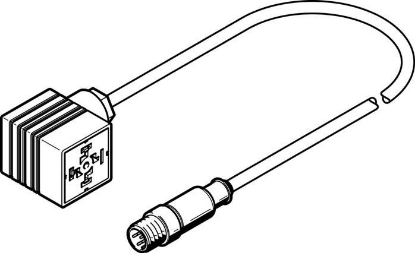 تصویر NEBC-A1W3-K-0.3-N-M12G5 (549294) Connecting line 