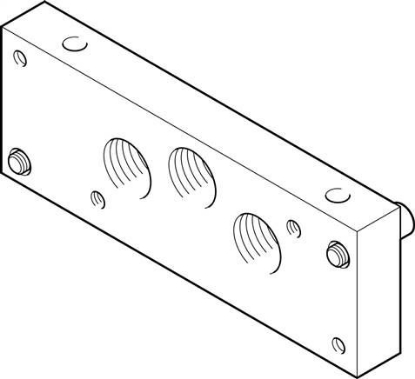 تصویر IEPR-04-D-3 (18880) اتصالات شیر برقی فستو-صفحه پایانی شیر برقی فستو       