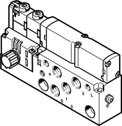 تصویر VMPA14-M1H-B-G1/8-PI (8023544)شیر برقی بلوکی فستو   