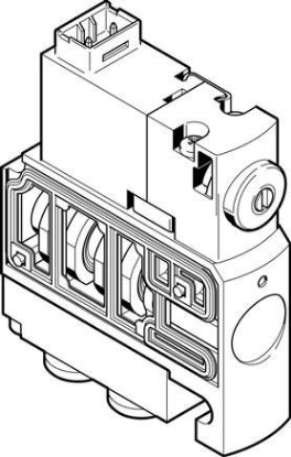 تصویر CPVSC1-M1H-D-T-M5C (547273) شیربرقی پنوماتیک فستو  