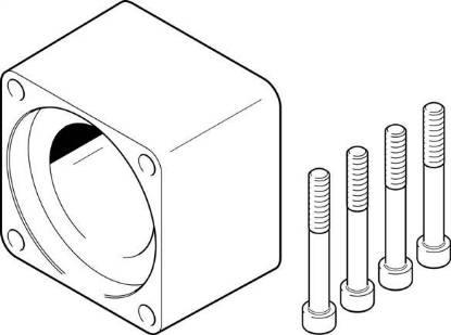 تصویر EAMK-A-D100-77A/B (1593914) محفظه کوپلینگ فستو