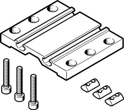 تصویر VAME-R4-20-PA (8060046) کیت تجهیزات بست و اتصال دهنده شیرهای فستو