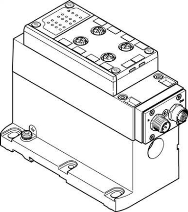 تصویر VABE-S6-1LF-C-A4-E (549042) El. interface   