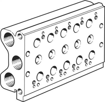 تصویر PRS-ME-1/8-5 (33478) Manifold block  