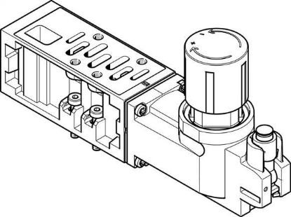 تصویر VABF-S1-2-R1C2-C-10 (555758) Regulator plate 