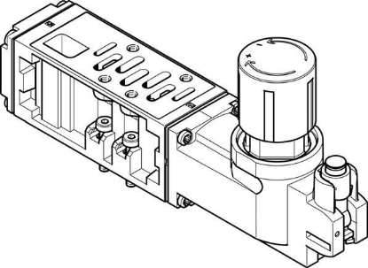 تصویر VABF-S1-2-R2C2-C-6 (555759) Regulator plate 