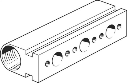 تصویر PAL-1/4-3-B (30281) Supply manifold 