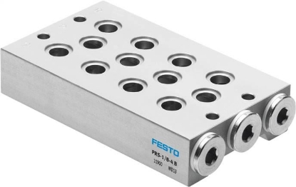 تصویر PRS-1/8-4-B (11900) Manifold block  