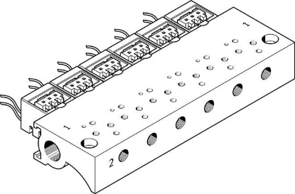 تصویر MHA1-P4-2-M3-PI (197228) Manifold        