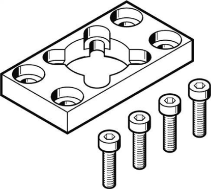 تصویر DAMF-F7-16 (1405169) Flange mounting 