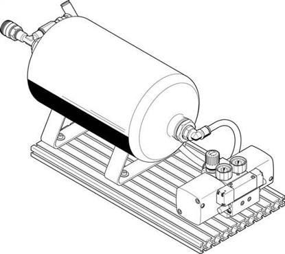 تصویر DPA-40-10-CRVZS5 (552930) تقویت کننده فشار هوای پنوماتیک فستو 