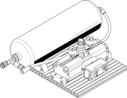 تصویر DPA-63-10-CRVZS10 (552932) تقویت کننده فشار هوای پنوماتیک فستو 