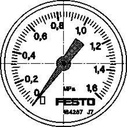تصویر MA-40-1,6-G1/8-MPA (192733) گیج فشار هوای فستو 