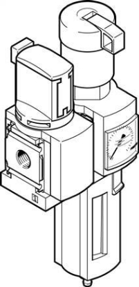 تصویر MSB6-1/2:C3:J120-WP (8042672) واحد مراقبت ترکیبی هوای فشرده فستو 