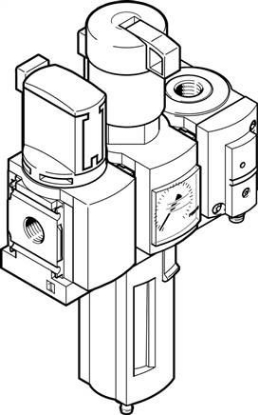 تصویر MSB4-1/4:C3:J120:F12-WP (8042667) واحد مراقبت ترکیبی هوای فشرده فستو 