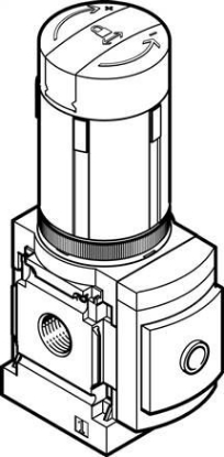 تصویر MS6-LRB-1/2-D5-A4-AS (530320) Press regulator 