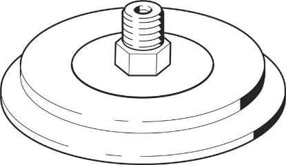 تصویر VAS-125-3/8-PUR-B (1396108) ساکشن کاپ(قاپک وکیوم  فستو)  