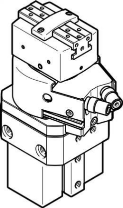 تصویر HGDS-PP-16-P-A-B (1187958) گریپر چرخشی پنوماتیک فستو  