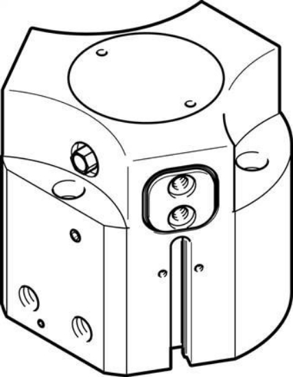 تصویر HGDD-50-A-G2 (1163045) گریپر سه نظام پنوماتیک فستو 