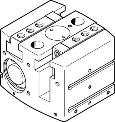 تصویر HGPL-40-20-A-B (3361487) گریپر موازی پنوماتیک فستو