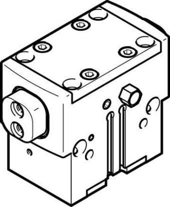 تصویر HGPD-25-A-G1 (1132943) گریپر موازی پنوماتیک فستو