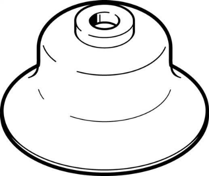 تصویر ESV-60-EF (191042) ساکشن کاپ(قاپک وکیوم  فستو) بدون اتصال دهنده 