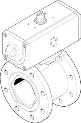 تصویر VZBC-100-FF-16-22-F0710-V4V4T- (1913374) شیر و اکچویتور فستو 