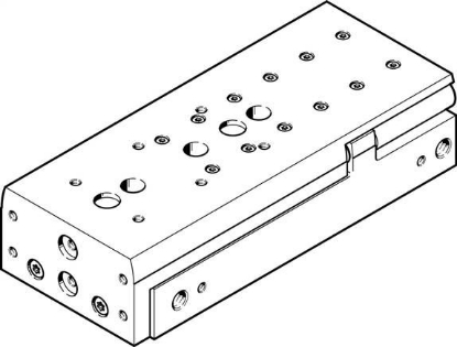 تصویر DGST-10-80-E1A (8078844) مینی اسلاید (جک کشویی) پنوماتیک فستو