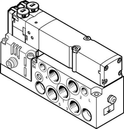 تصویر VMPA2-M1H-B-G1/8-PI (537965) شیر برقی پنوماتیک فستو 