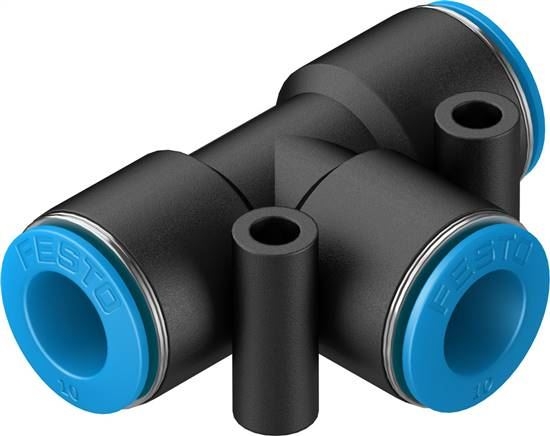 تصویر QST-10 (153131) اتصال فیتینگ سه راهی پنوماتیک فستو 