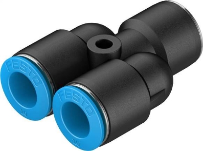 تصویر QSY-10 (153151) اتصال فیتینگ سه راهی پنوماتیک فستو 