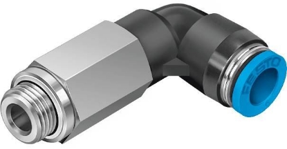 تصویر QSLL-G1/4-8 (186131) اتصال فیتینگ فشاری ال پایه بلند فستو 