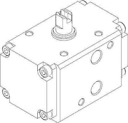 تصویر DAPS-0008-090-R-F03 (549666) Semi-rotary drive