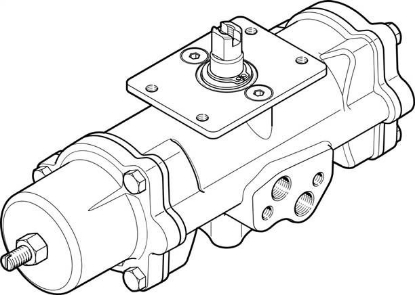 تصویر DAPS-0015-090-RS1-F03-CR (552875) Semi-rotary drive