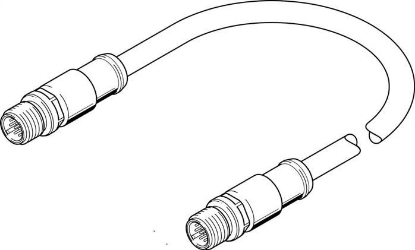 تصویر NEBS-SM12G12-E-0.3-N-M12G12 (3947404) کابل رابط فستو 