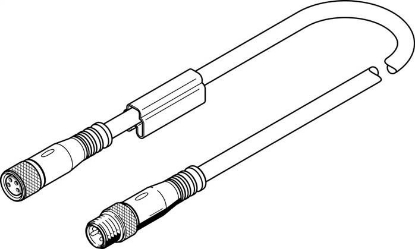 تصویر NEBU-M8G4-R-2-M8G4 (556946) کابل رابط فستو 