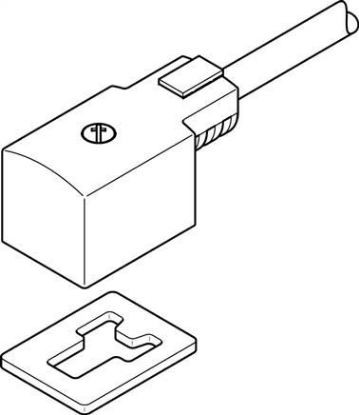 تصویر KMV-1-230AC-2,5 (30940)فیش پلاگ با کابل فستو