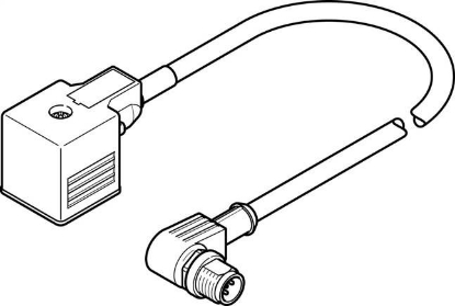 تصویر NEBV-A1W3F-P-K-0.3-N-M12W3 (3679771) کابل رابط فستو 