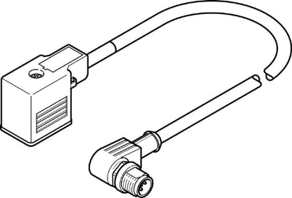 تصویر NEBV-B2W3F-P-K-0.6-N-M12W3 (3679774) کابل رابط فستو 