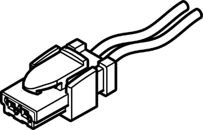 تصویر NEBV-HSG2-KN-1-N-LE2 (566663) سوکت با کابل فستو 