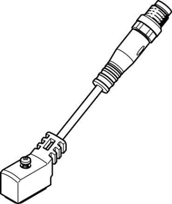 تصویر NEBV-Z4WA2L-P-E-0.5-N-M8G3-S1 (8047673) کابل رابط فستو 