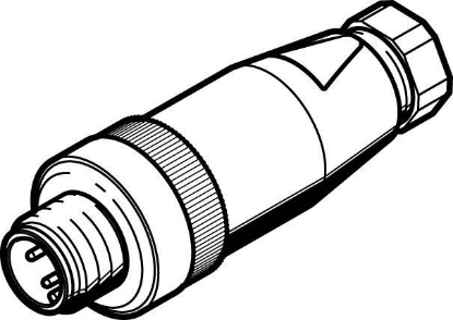 تصویر NECU-S-M12G4-P1-IS (570953)پلاگ فستو 