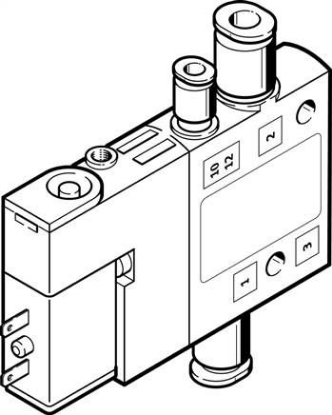 تصویر CPE10-M1BH-3GLS-QS-4 (196849) شیر برقی پنوماتیک فستو  