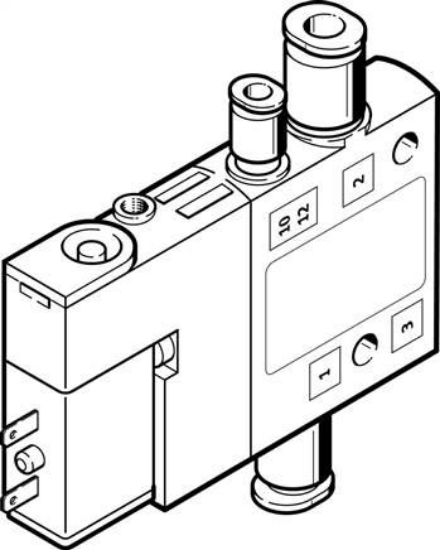 تصویر CPE10-M1BH-3GLS-QS-4 (196849) شیر برقی پنوماتیک فستو  
