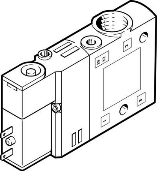 تصویر CPE14-M1BH-3OL-1/8 (196931) شیر برقی پنوماتیک فستو  