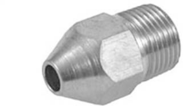 KN, nozzle with external thread