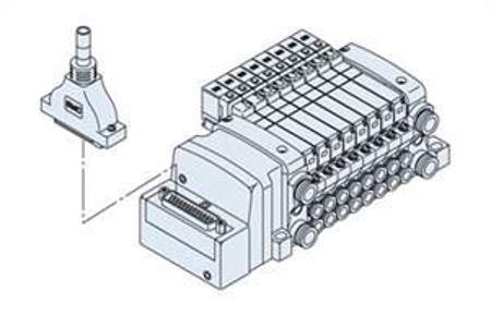 تصویر دسته بندی Multiple connection plates, F-Set, D-Sub connector