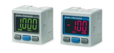 تصویر دسته بندی SMC Digital Precision pressure/vacuum switch, series ZSE/ISE30A