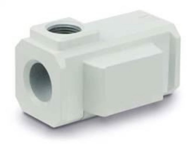 AKM, check valve with intermediate outlet