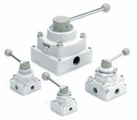 تصویر دسته بندی 4/2, 4/3-way manual valve, series VH